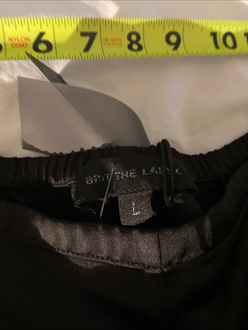 đ¤Black Silky Lace Trim Shortsđ¤ - Picture 9 of 11